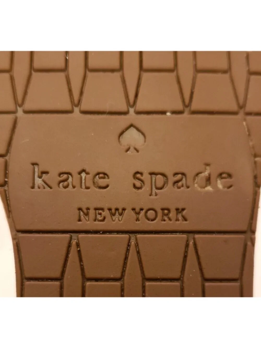 Kate Spade New York Cork Wedge Platform Sandals Size 9M Nude/Beige Leather